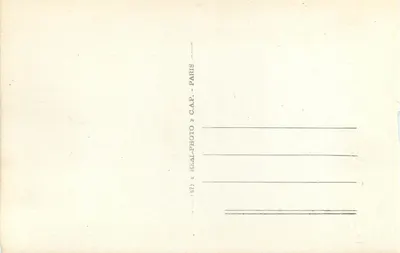 벤도姆 — 트리니티 교회 입구 — REAL-PHOTO C.A.P. PARIS — 뒷면