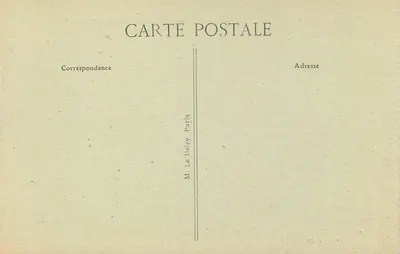 Saint-Séverin (París) — Desde el antiguo cementerio — Reverso