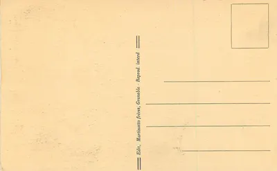 Kościół w BOURGOIN (Isère) — Ołtarz — Wydawca Martinotto bracia, Grenoble — Rewers