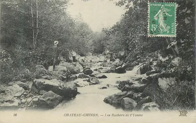 Castelo-Chinon — Os Rochos da Yonne — Imp. Crété, n°56