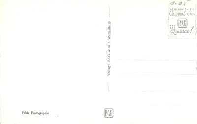 Viena, Karlskirche — vista panorâmica — PAG, Wollzeile 19 — Verso