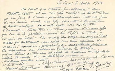 Le Chambon s./Lignon (Hte-Loire) — Kąt rybacki — wydawca nieznany, nr 3 — Rewers