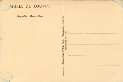 Mestre Coelho — Reynolds — Edição de Arte YVON, Paris — Verso