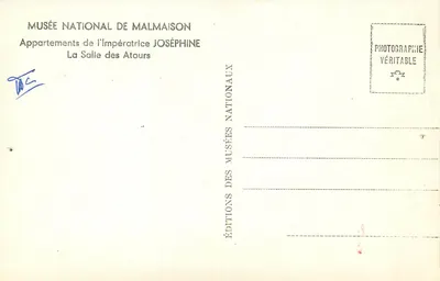 Apartamenty Imperek Joséphine — Sala Atours — Éditions des Musées Nationaux — Rewers