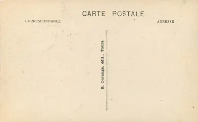 Trzy Gracje, autorstwa Van Loo — Chenonceaux (Loire-et-Cher) — R. D. — Rewers