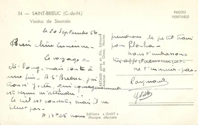 Wieniec w Souzain — Saint-Brieuc (C.-du-N.) — Wydawnictwo Gaby — Rewers
