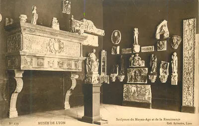 Escultura da Idade Média e da Renascença — Museu de Lyon — Coleção Sylvestre, Lyon — N° 179