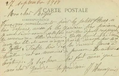 Parijs — Kerk van Sint-Julianus de Arme — Uitgave Attié — Achterkant