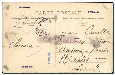 Paris — A Maternidade — P. Marmus, Paris, n°444 — Verso