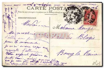 Paris — Rue Monton-Duvernnet — Marca L.G. — Verso