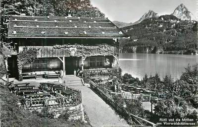 Rütli und die Mythen am Vierwaldstättersee — Photoglob-Wehrli AG, Zürich, n° 1017