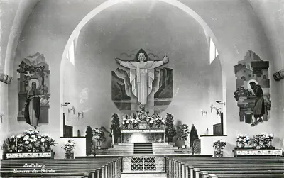 Seelisberg — Interior da Igreja — Postkartenverlag Stans