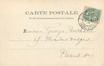 Tours — Ogólny widok — Phot Peigné — Rewers