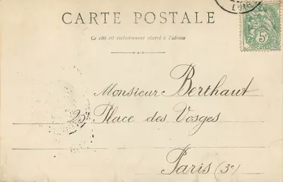 Belfry — Orléans — wydawca Berthou — Rewers