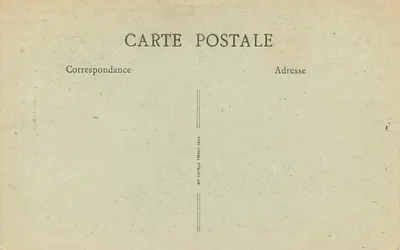 Os Sítios Pitorescos da Franche-Comté — A Saine na Garganta da Langouette — I.E. JURA 4101 — C-L-B — Verso