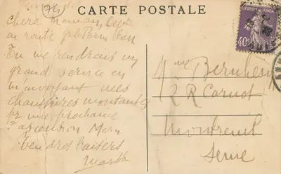 DINGY-St-CLAIR e as Dentes de Lanfon — PARIOT, FOT. ANNECY — Verso