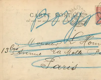 Allevard - Le Bréda, no Fim do Mundo — cliché J.G., editor L. Pons, Grenoble — Verso