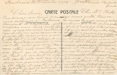 Place des Quinconces — Bordeaux — A.H. 9. Editor A.H. 9. - Bordeaux — Reverso