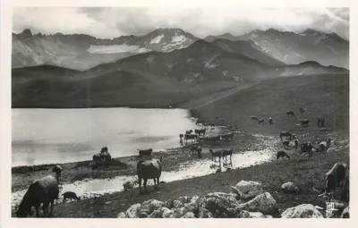Lago da Ouillette — Cretas das Lessières — VAL d'ISÈRE — editor «REAL-PHOTO» n°369