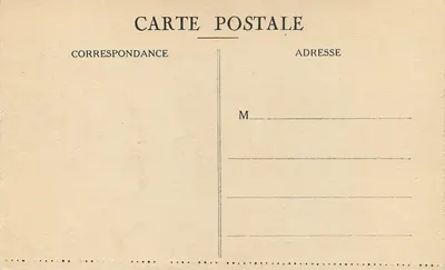Harfleur (Seine-Inf.) — widok na kanał i kościoł — Almanach Vermot, Cl. Horizons de France — Rewers