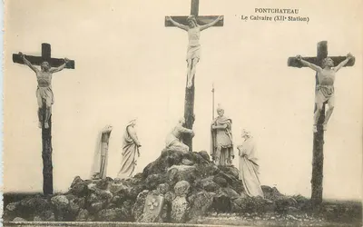 Pontchâteau — O Calvaire (XIIª Estação) — editor não identificado