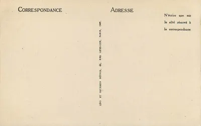 Die Girondinen — Hinrichtung der Girondinen in der Conciergerie — Verlag Lévy et Neurardin, Paris — Rückseite