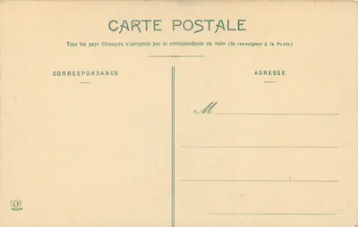 Wnętrze kościoła w Valcabrère — St-Bertrand — Phototypie Labouche Frères, Toulouse — Rewers