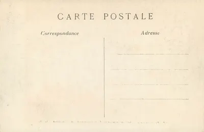 Paryż — Pomnik J. J. Rousseau na Panteonie — C. M. 1556 — Rewers