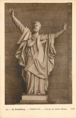 O Panteão — Estátua de São Denís — PERRAUD — n° 564