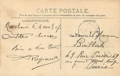 Narbonne, 4 kwietnia 1902 — Ogólny widok — L. Janson, wydawca — Rewers