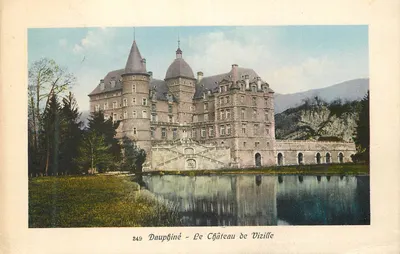 Dauphiné - O Castelo de Vizille — Papeterie des Alpes, Eug. Robert, Grenoble
