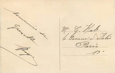 Grenoble — O rio Isère e o Casco de Néron — E.R. — Verso