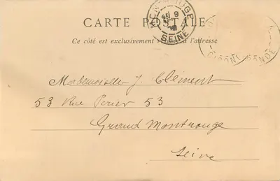 Bordeaux — Wieża Pey-Berland — Zbiory ND. Fot. — Rewers