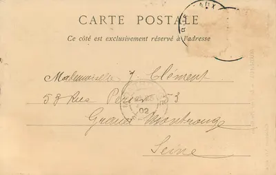 Bordeaux — Wieża Pey-Berland — kolekcja ND. Fot. 22 — Rewers