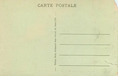 Paris - Museum d'Histoire Naturelle - La Panthère — Back