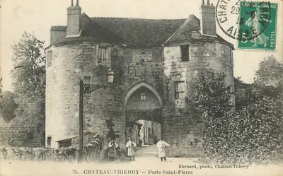 Château-Thierry — Porte Saint-Pierre — Ehrhard, foto, Château-Thierry, n°75