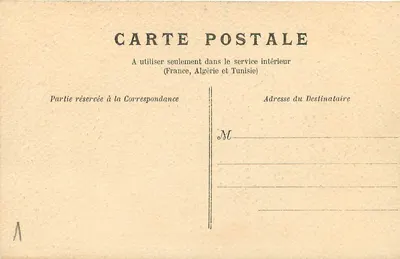 Ruinas del castillo de Fère-en-Tardenois — Aisne — editor no identificado, n.º 317 — Reverso