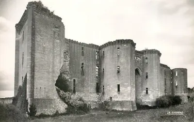 Ruínas do castelo de La Ferté-Milon — A Cegonha — Éditions Véritable