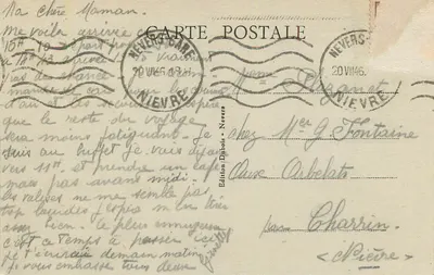 Nevers (Nièvre) — Katedra św. Cyr — Korona Wieży — Rewers