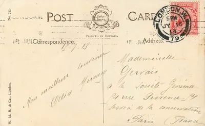 Londra. Cattedrale di San Paolo — W. M. B. & Co., n° 753. — Verso