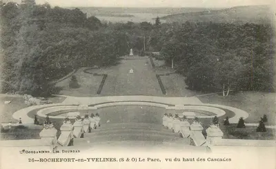 ROCHEFORT-en-YVELINES — O Parque visto do alto das Cataratas — Bonnard & L.M. Dourdan, n°26