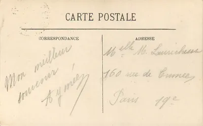 Dieppe — Przylądek — Nowe Galerie, Dieppe — Rewers