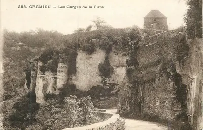 Crémieu — As Gorges da Fuza — Editor não identificado, n° 258