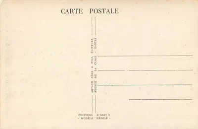 Le Mans (Sarthe) - Plaza de la República — Editor Artaud Père & Fils, Nantes — Reverso