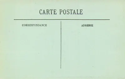 Maigné — Façade du Château de Resteau — LL. — Rewers