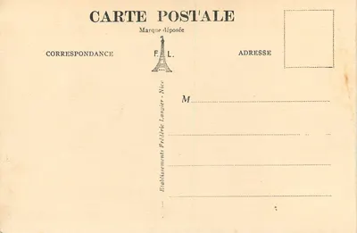 St-Cézaire (A-M.) — Wewnętrzne jaskinie — Balcon — F.L. n°951 — Rewers