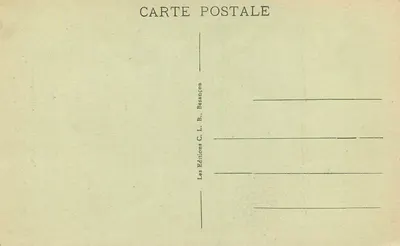Rochers de Solborde — Haute Saône — Échénosz la Méline — n° 22313 — Rewers
