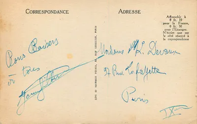 Aigues-Mortes — Zamek (Strona Wschodnia) — LL, wydawca Pasteur, n° 20 — Rewers