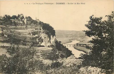 Dommé - O Rocher de Roc Béral — A Dordogne Pitoresca — P.D.S.