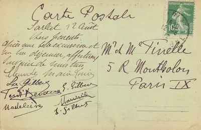 Dommé - O Rocher de Roc Béral — A Dordogne Pitoresca — P.D.S. — Verso